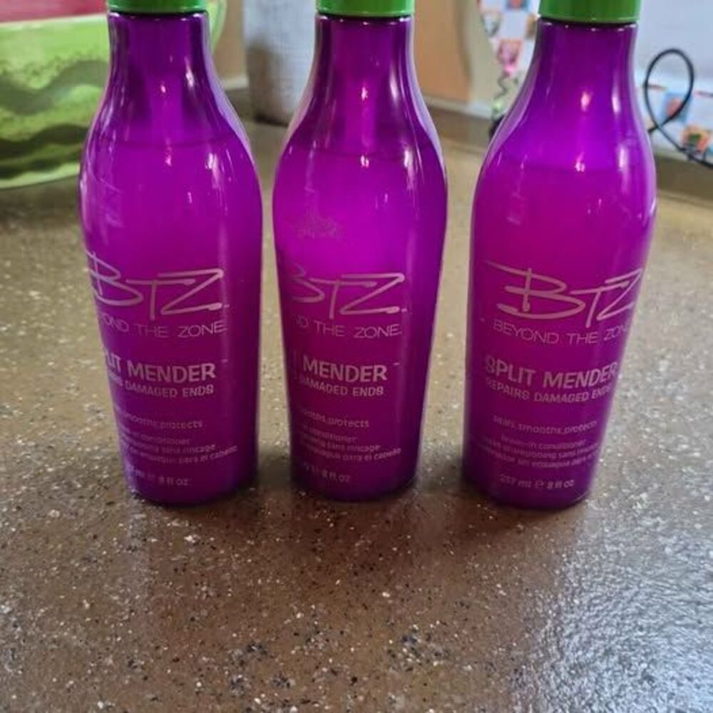BTZ Beyond the Zone Split Mender Leave-In Conditioner 3 bottles
